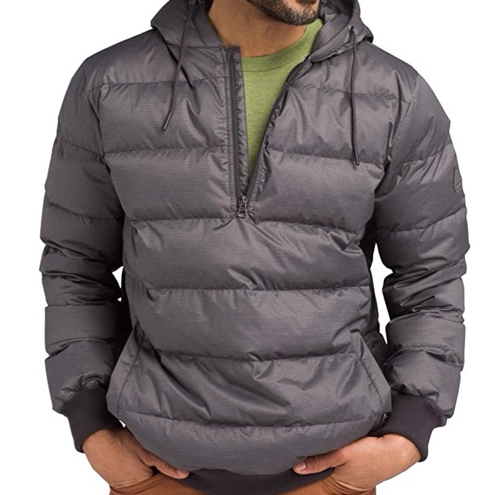 Prana Pyx Hoodie Pullover 1/4 Zip Puffer Jacket